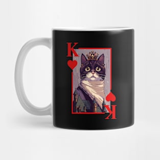 Cat King of Hearts Mug